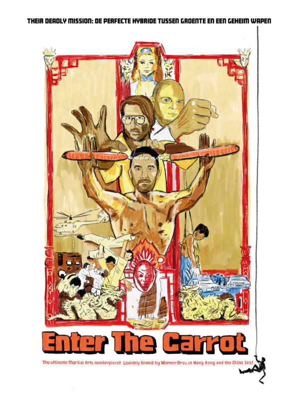 Enter the carrot filmposter